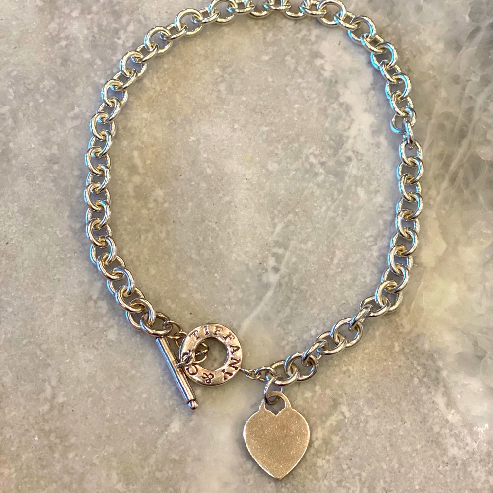 Tiffany & Co Heart Tag Toggle Necklace